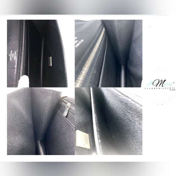 Authentic Louis Vuitton Taïga Pochette Selenga - Picture 11 of 13